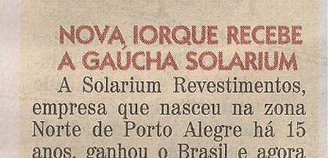 Jornal Correio do Povo | Solarium