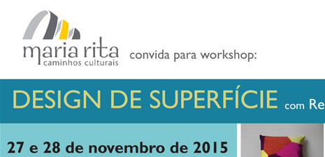 Workshop Desgin de Superfície | Maria Rita Caminhos Culturais