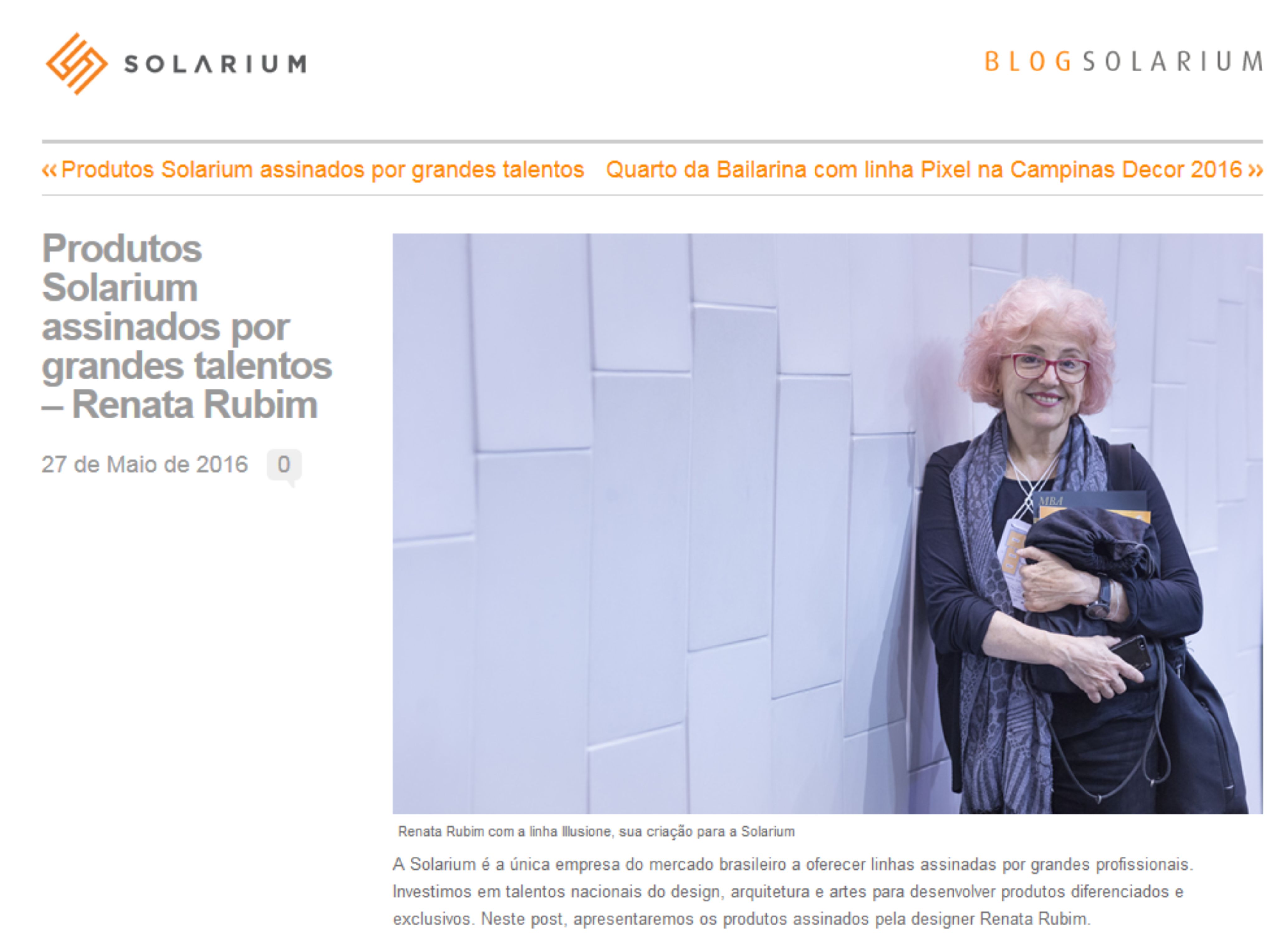 Blog Solarium | Linhas Solarium